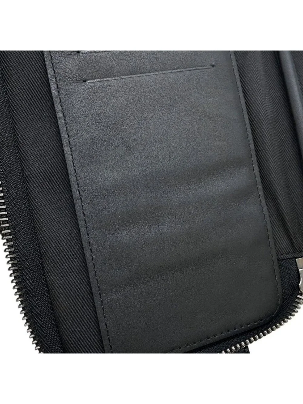 Louis Vuitton Shoulder Bag Monogram Eclipse Reverse Double Phone Pouch Black